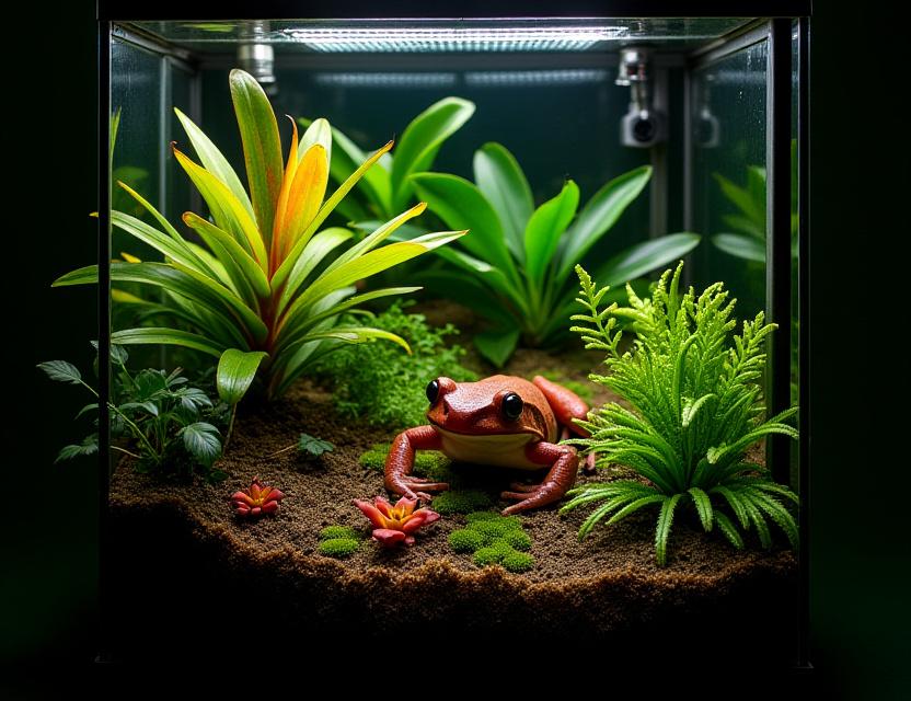 Dart frog bioactive vivarium kit