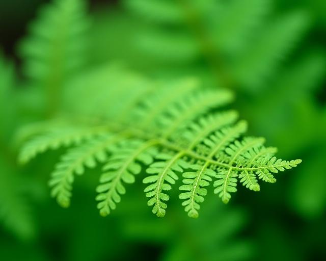 Native Indian fern species for terrariums